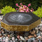 Basalt Bird Bath Fountain - Complete Kit - Blue Thumb