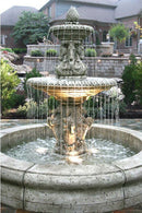 Cavalli Outdoor Fountain with Fiore Pond