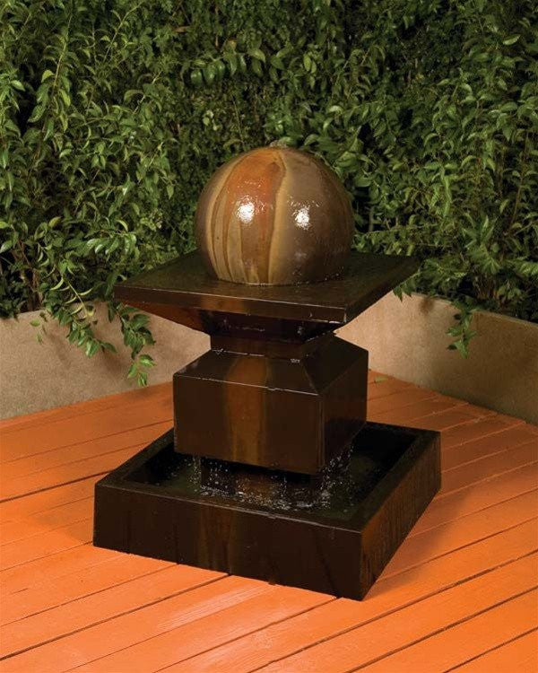 Alaster With Ball Garden Water Fountain