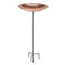 Good Directions Pure Copper 18 inch Birdbath on Garden Pole