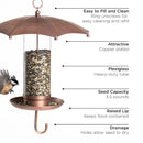 Good Directions Rainy Day Umbrella-Inspired Bird Feeder