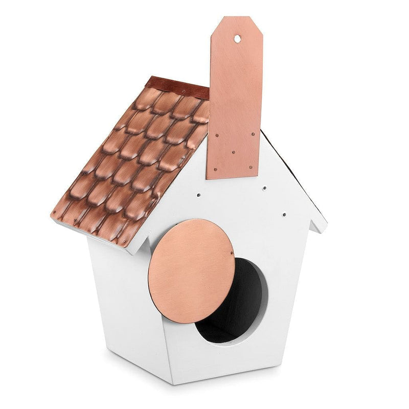 Good Directions Classic Cottage Bird House with Pure Copper Roof