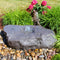 Large Bird Bath GFRC Boulder Fountain - Complete Kit - Blue Thumb