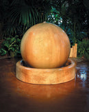 Ball And Ring Base Garden Water Fountain