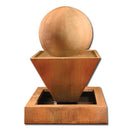 Large Oblique Outdoor Fountain with Ball