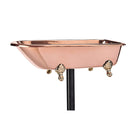 Good Directions Splish Splash Birdbath in Polished Copper